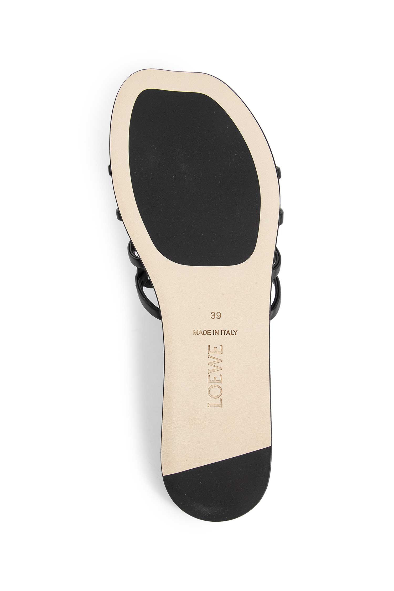 Petal Anagram Slides In Soft Calfskin - 8
