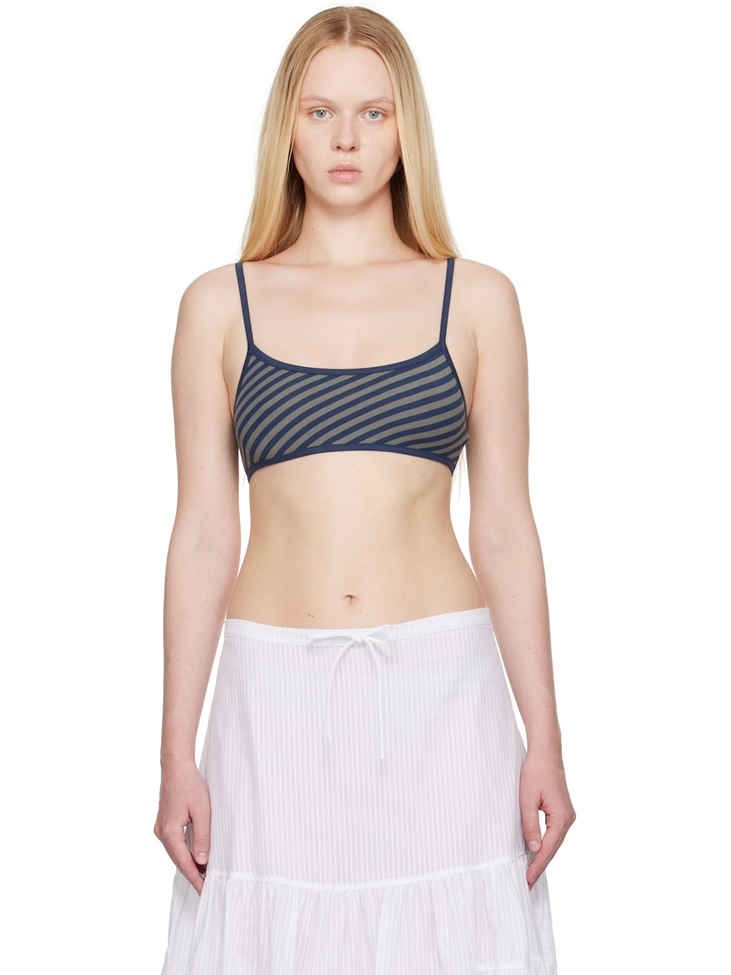Navy Chee Bralette Top - 1