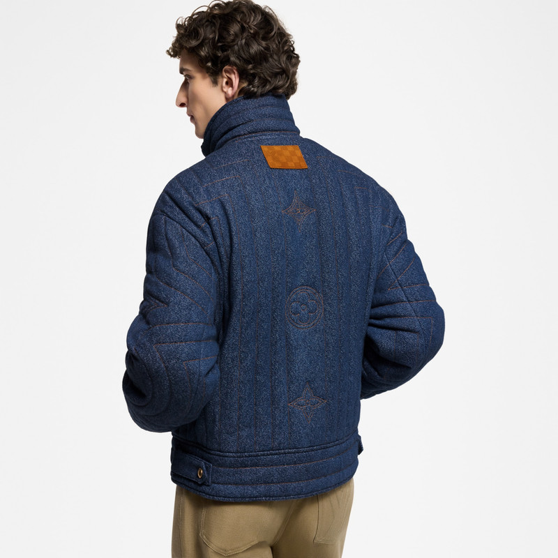 Quilted Denim Jacket 5