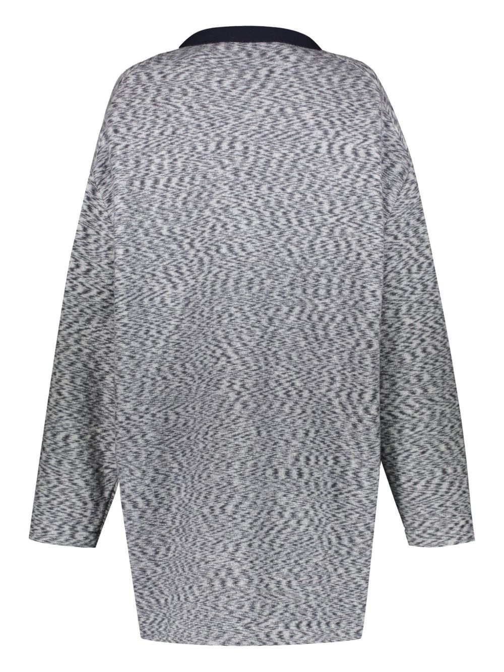 wool-blend cardi-coat - 2