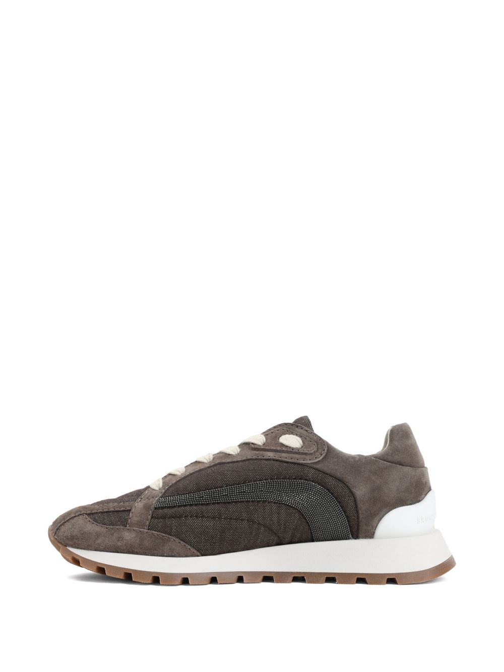 Monili-detail sneakers - 3