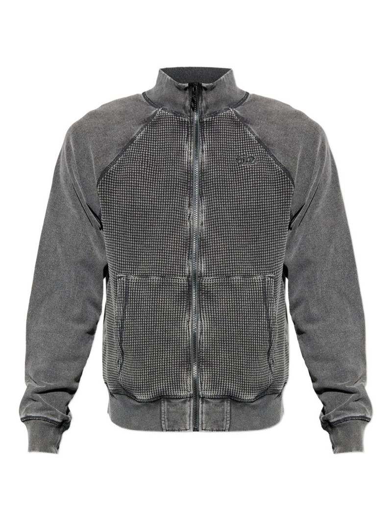 S-Wafy-Zip-Rag sweatshirt 1