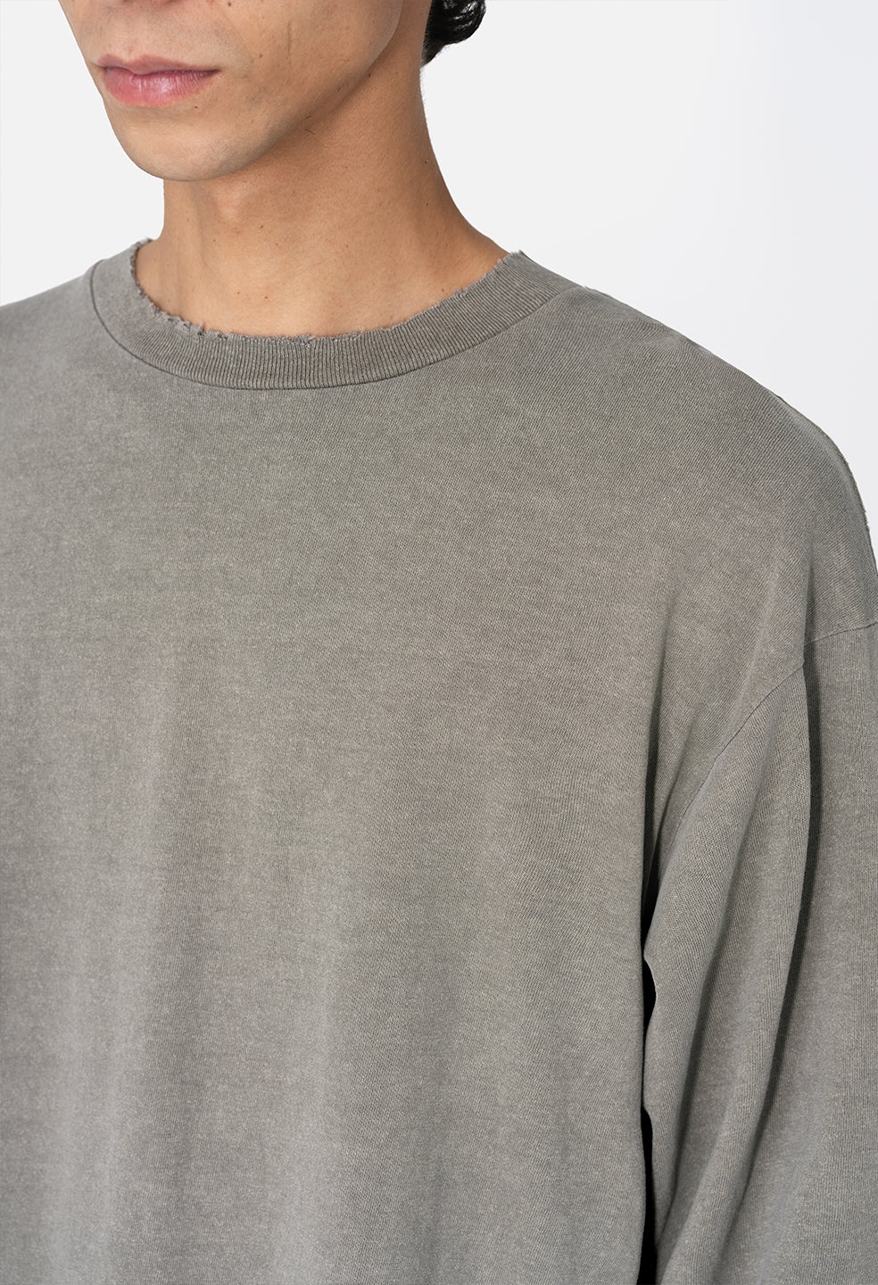 FOLSOM LS CROPPED TEE - 2