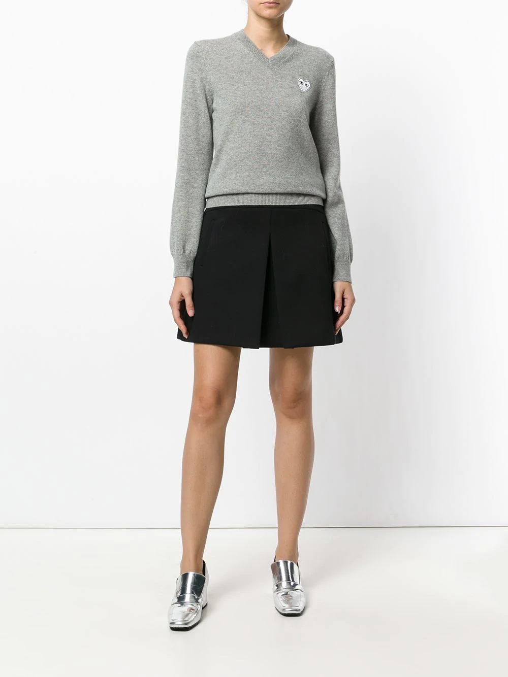 V-neck pullover - 2