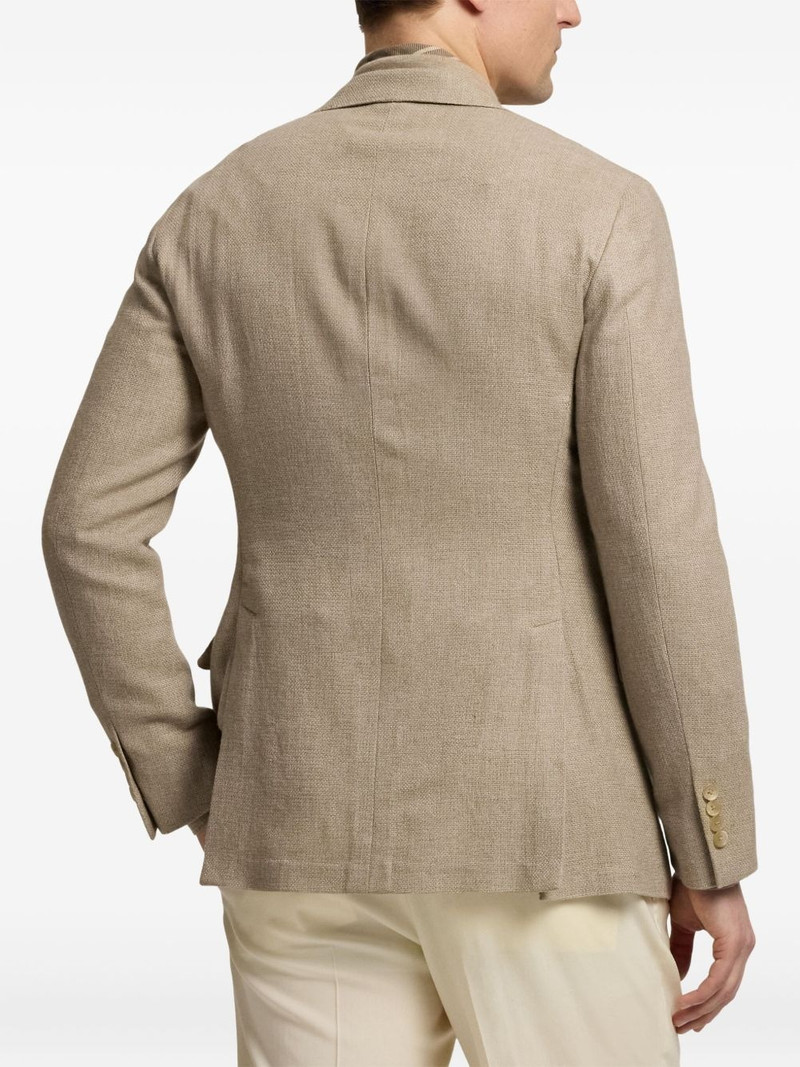 textured two-button blazer 5