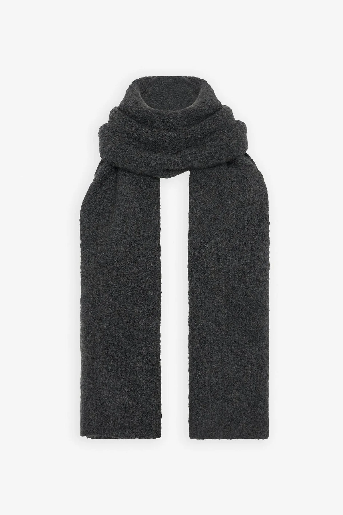 Luthgard faded black cashmere scarf - 1