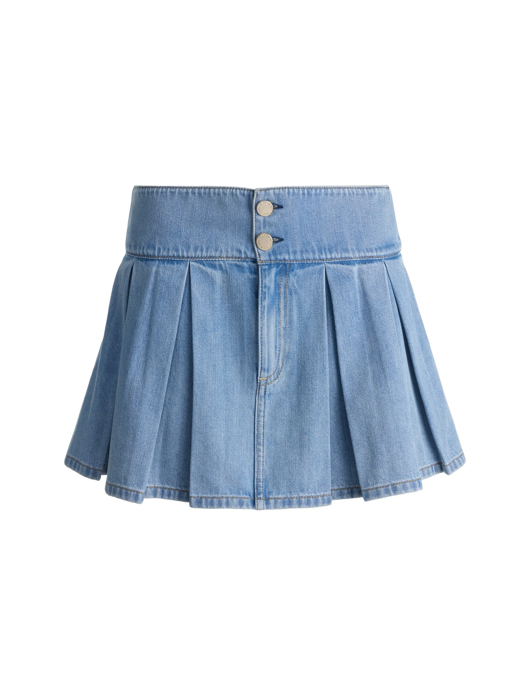 AMY DENIM MINI SKIRT - 1
