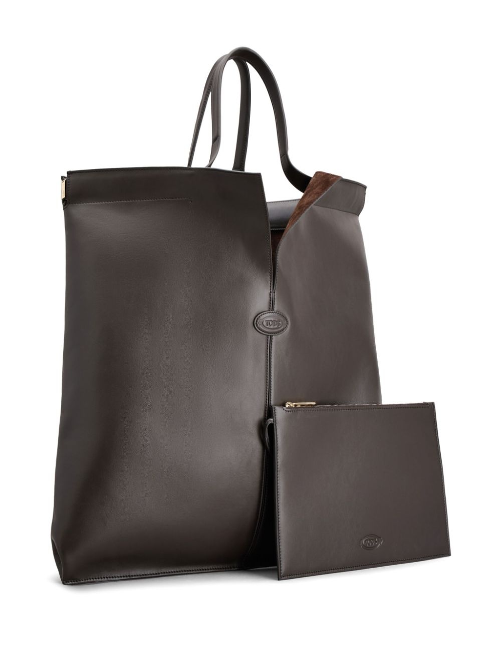 leather tote bag - 2
