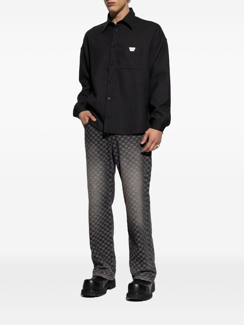 MISBHV pinstriped overshirt outlook