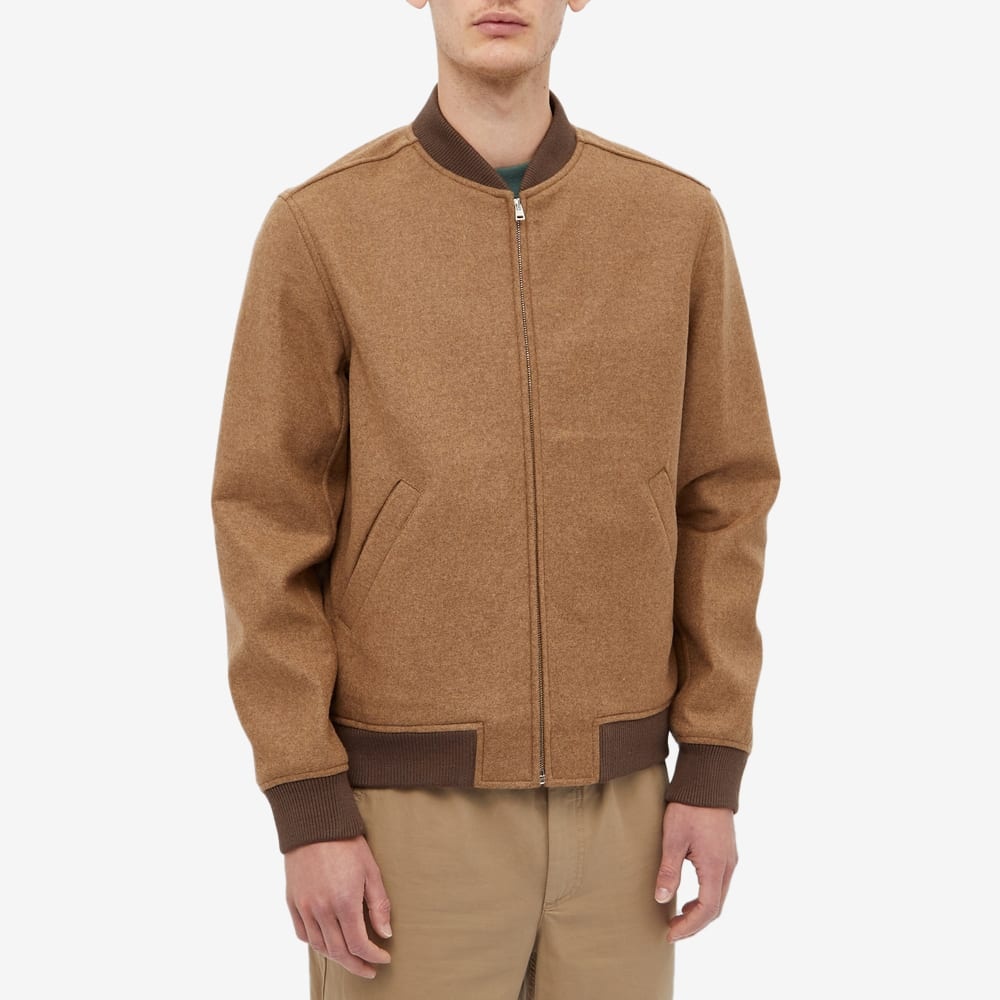 A.P.C. Mathieu Bonded Bomber Jacket - 3