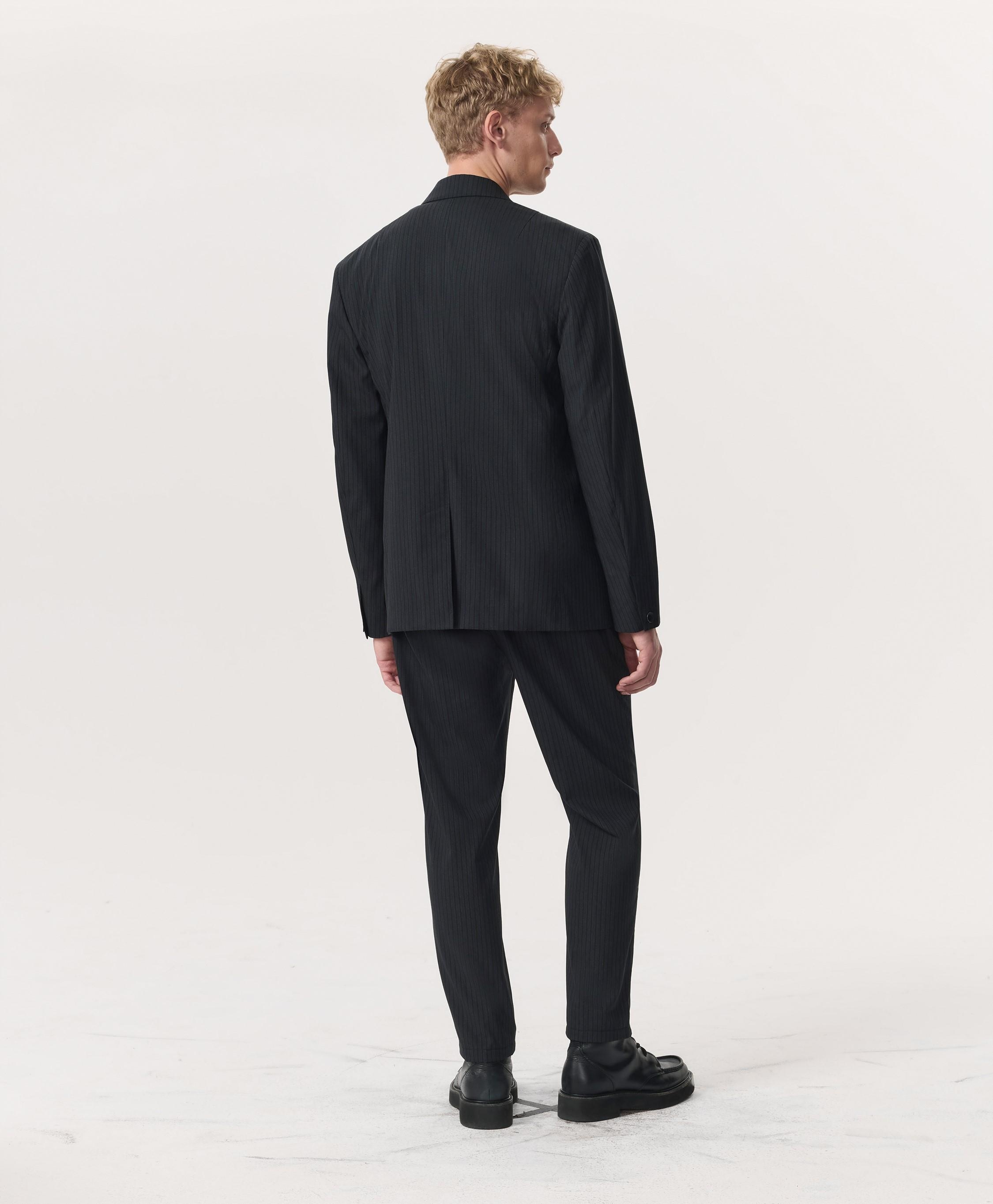 Butler Pinstripe Italian Virgin Wool-Blend Blazer - 5