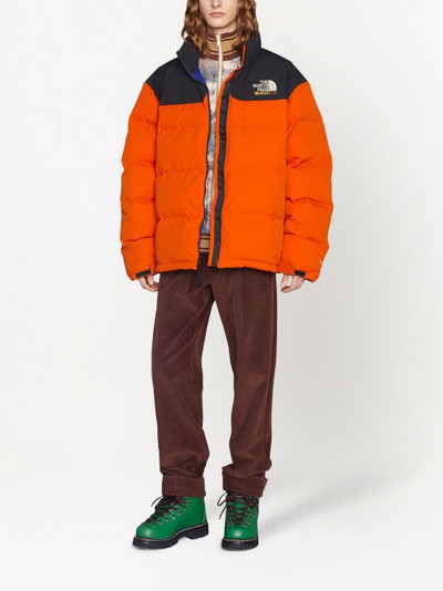 GUCCI x The North Face padded down jacket outlook