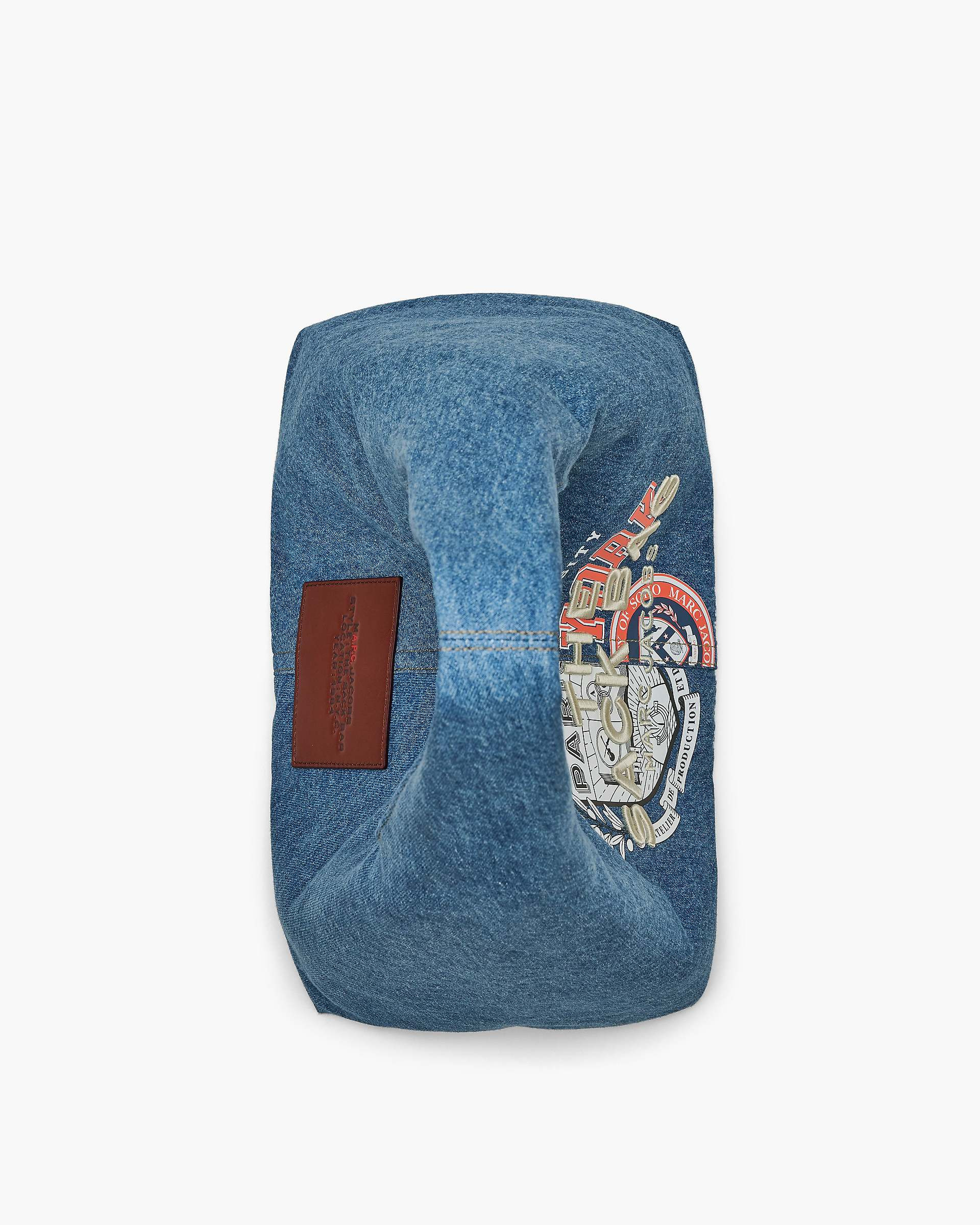THE A.P.C. X MARC JACOBS DENIM SACK BAG - 7