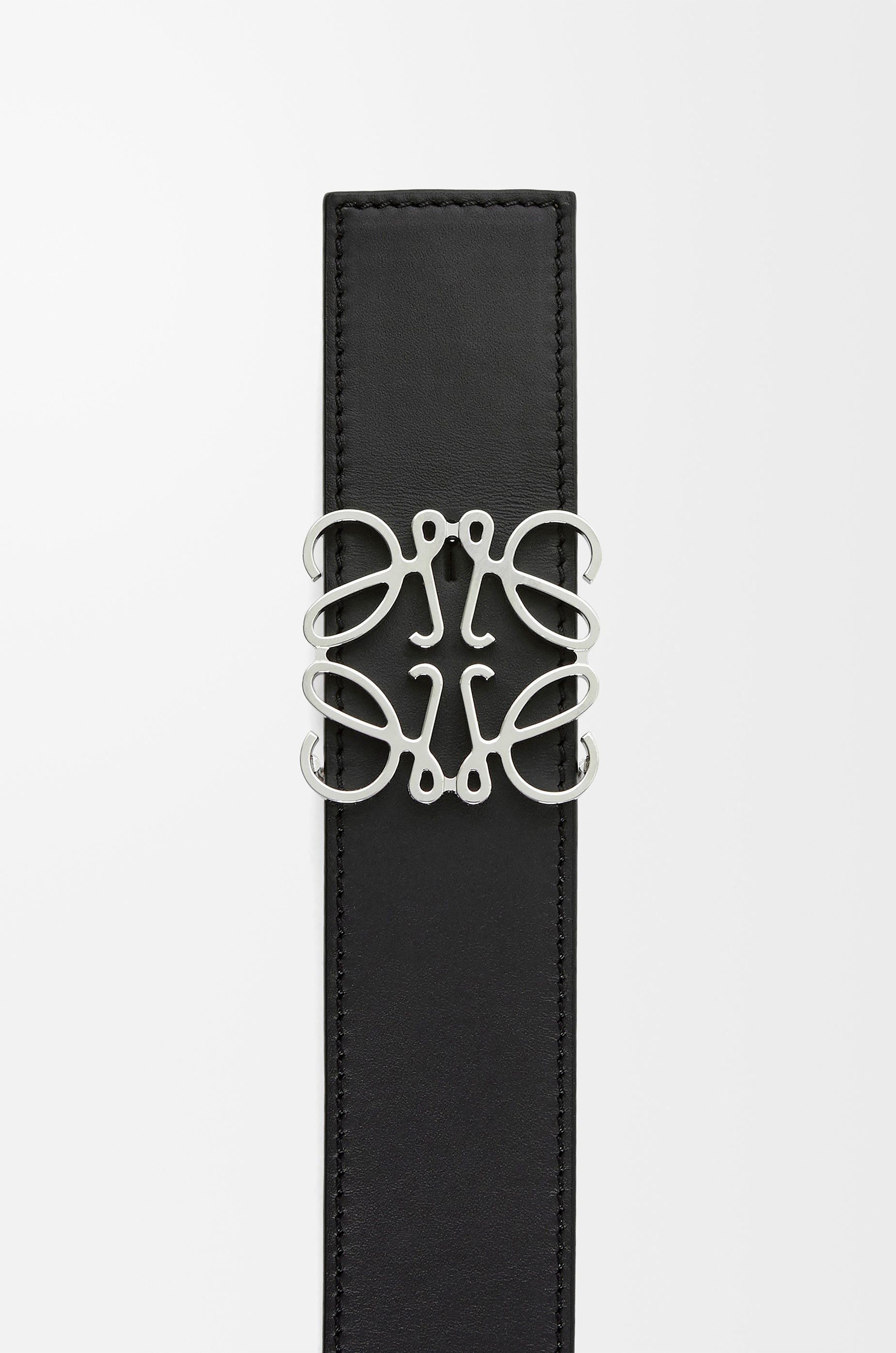 Reversible Anagram belt in smooth calfskin - 4