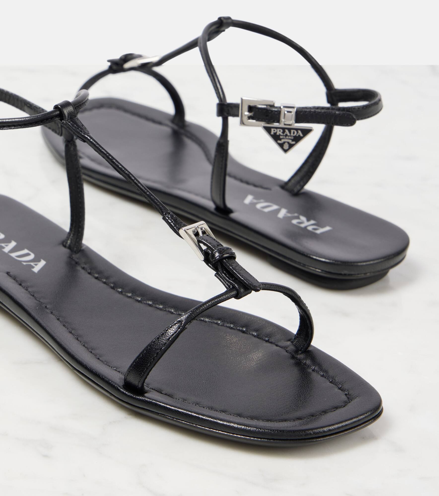 Leather sandals - 5