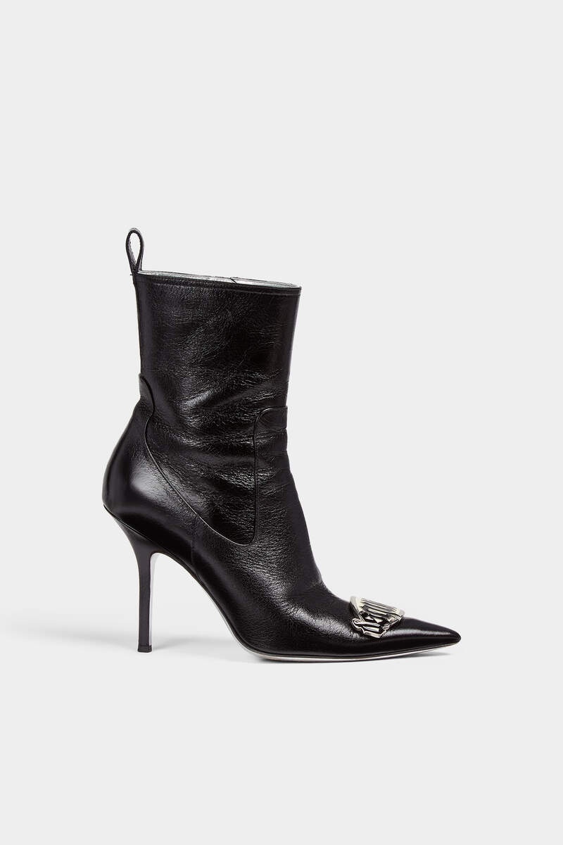 GOTHIC DSQUARED2 HEELED ANKLE BOOTS - 1