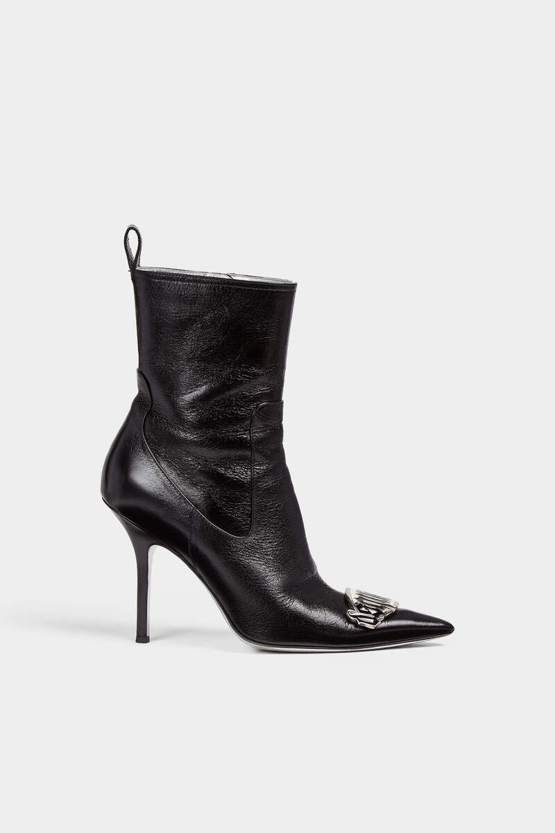 GOTHIC DSQUARED2 HEELED ANKLE BOOTS 1
