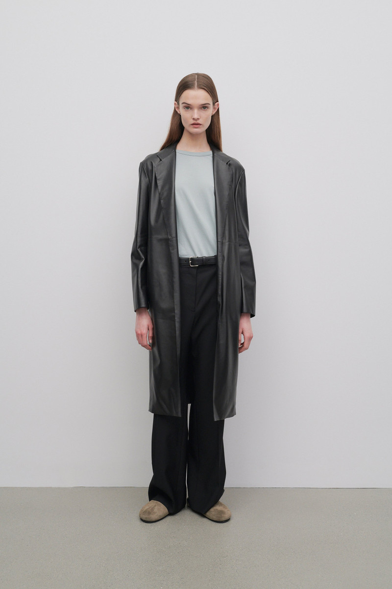 Babil Coat in Leather 6