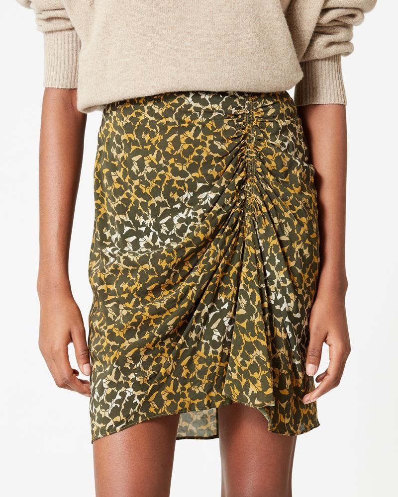 ANGELICA PRINTED MINI SKIRT - 3