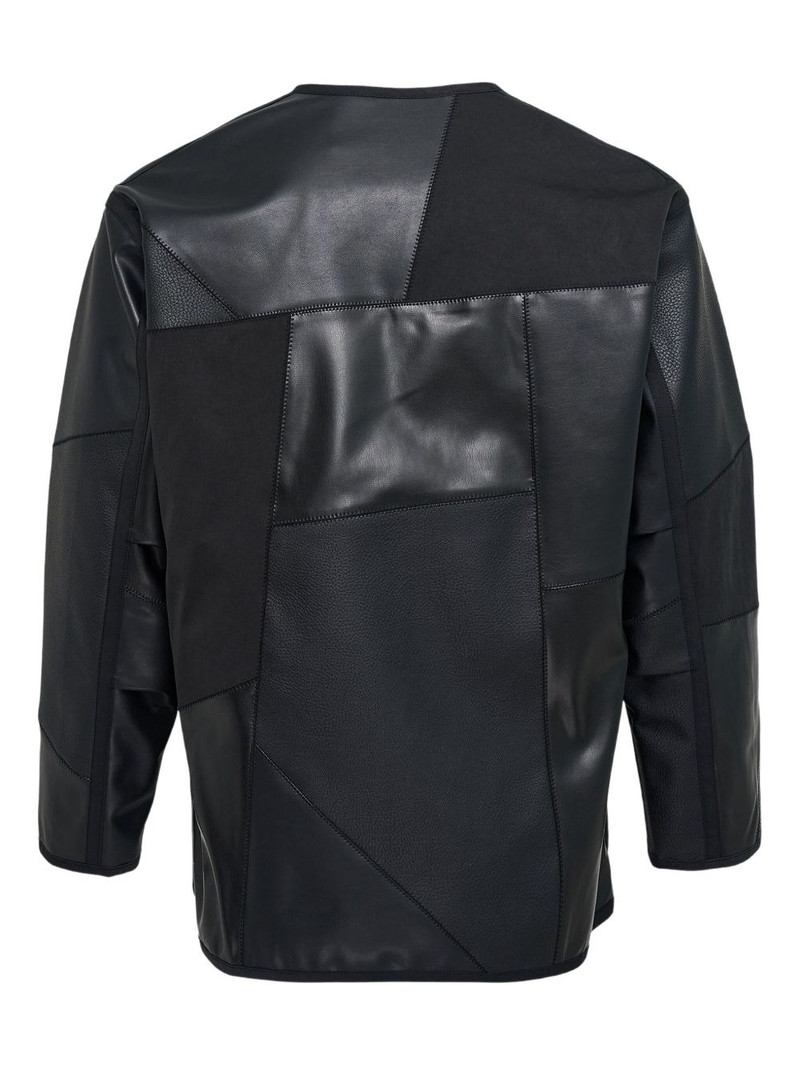 Comme des Garçons Homme patchwork jacket outlook