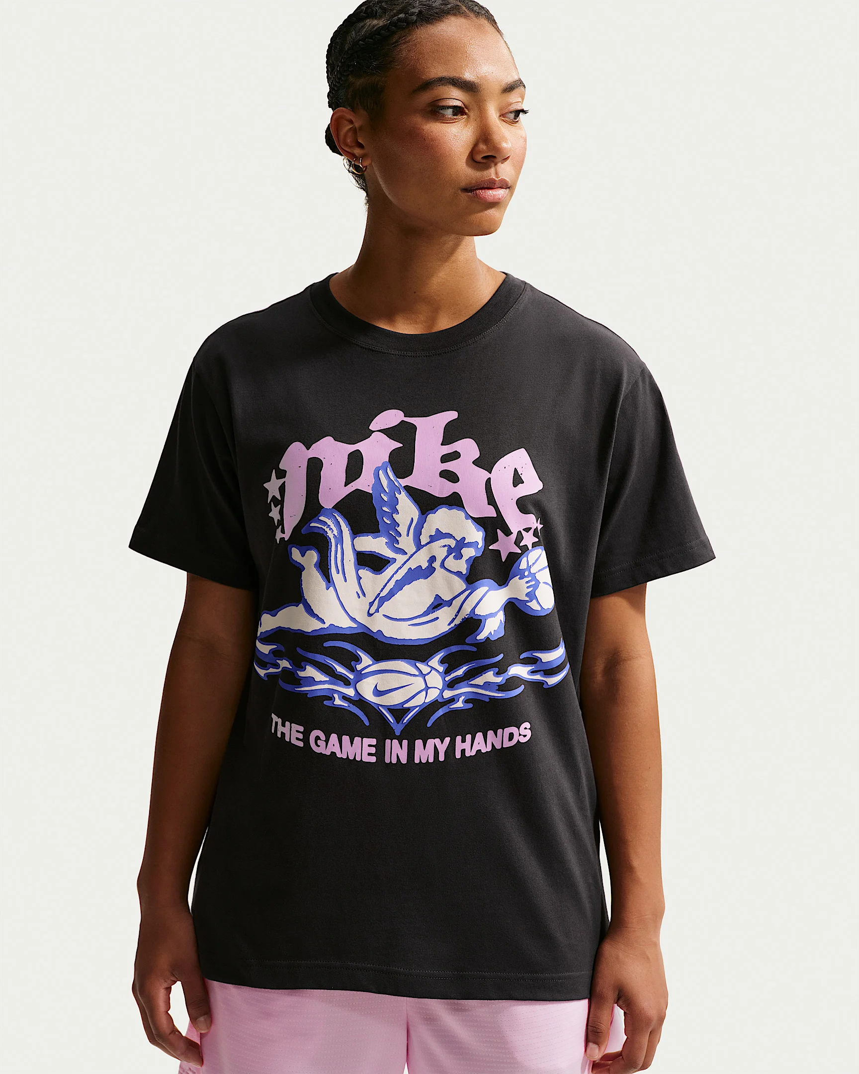 Nike Sportswear Women's Short-Sleeve Crew-Neck T-Shirt - 1