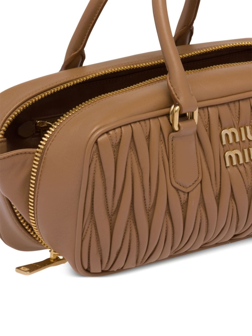 Arcadie nappa leather tote bag - 7
