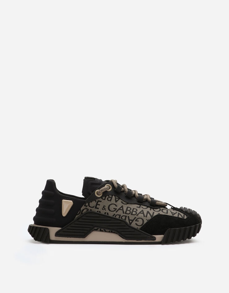 Coated jacquard NS1 sneakers - 1