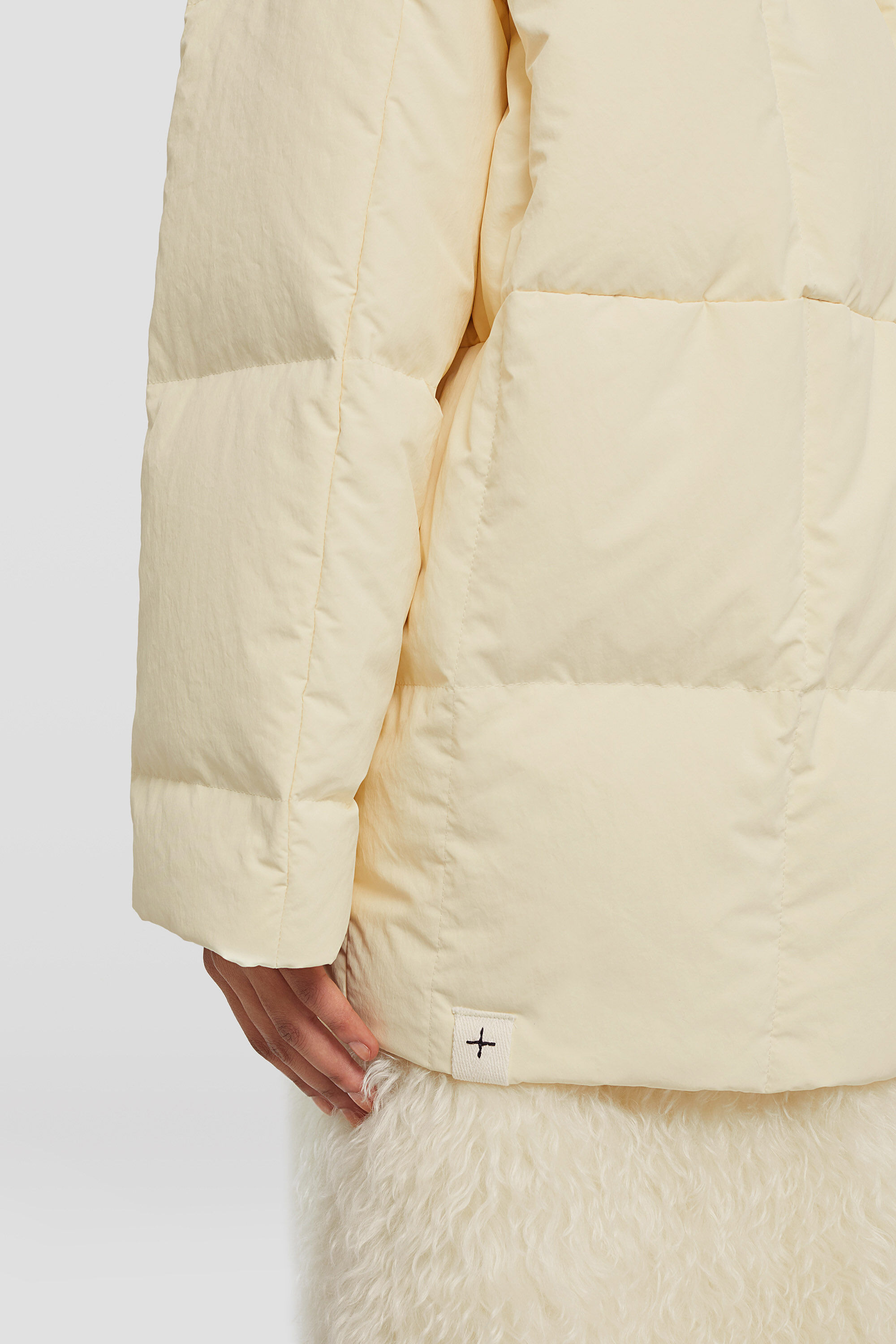 Quilted Down Jacket - 5