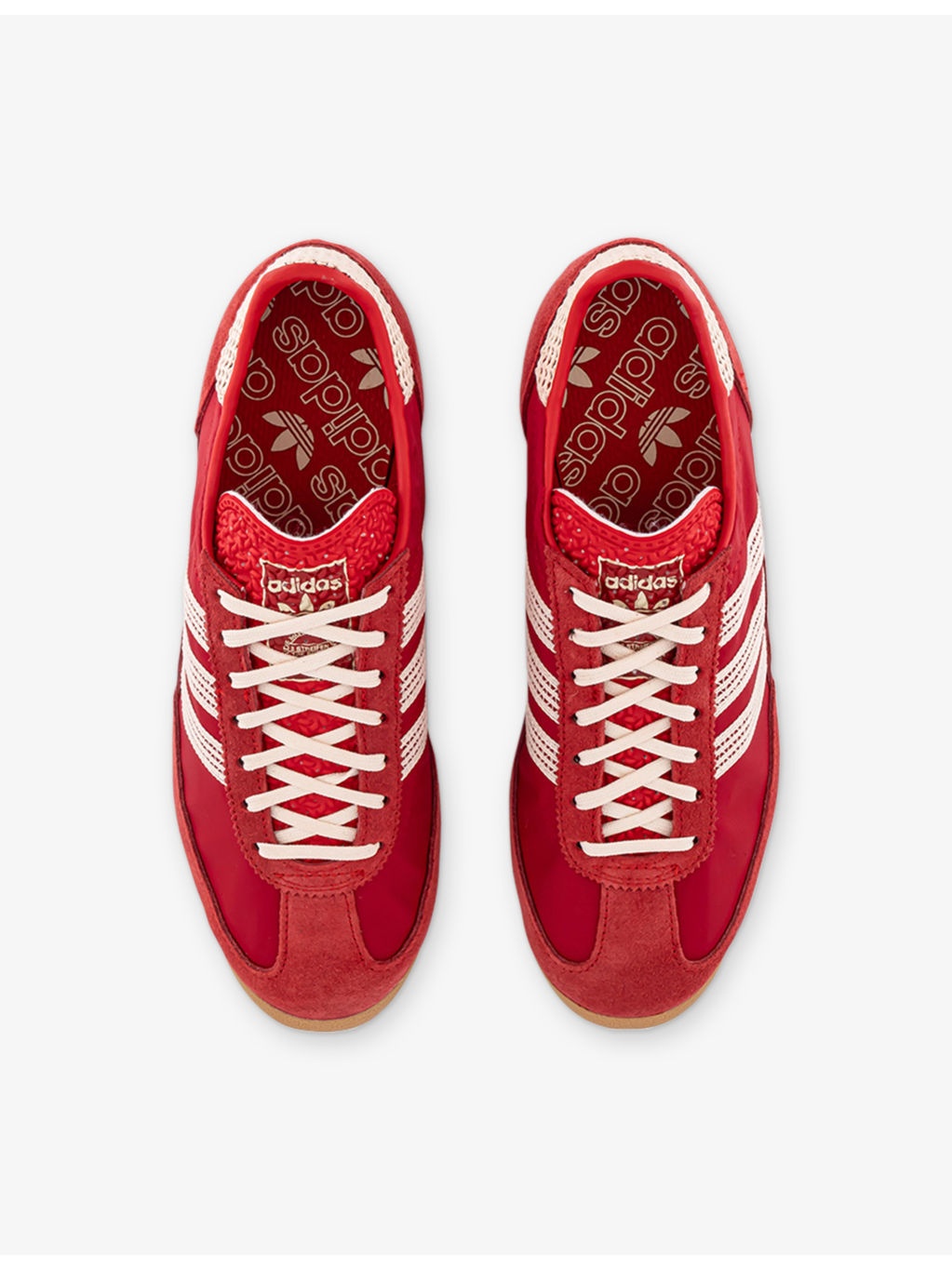 SL72 Shell and Suede Low-Top Trainers - 2