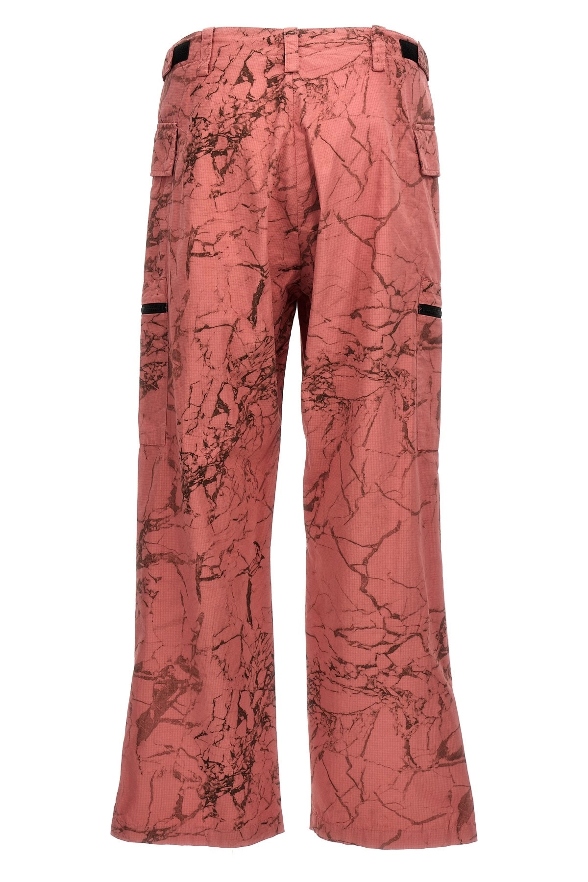 'Crimson Overdye Static Zip' pants - 3