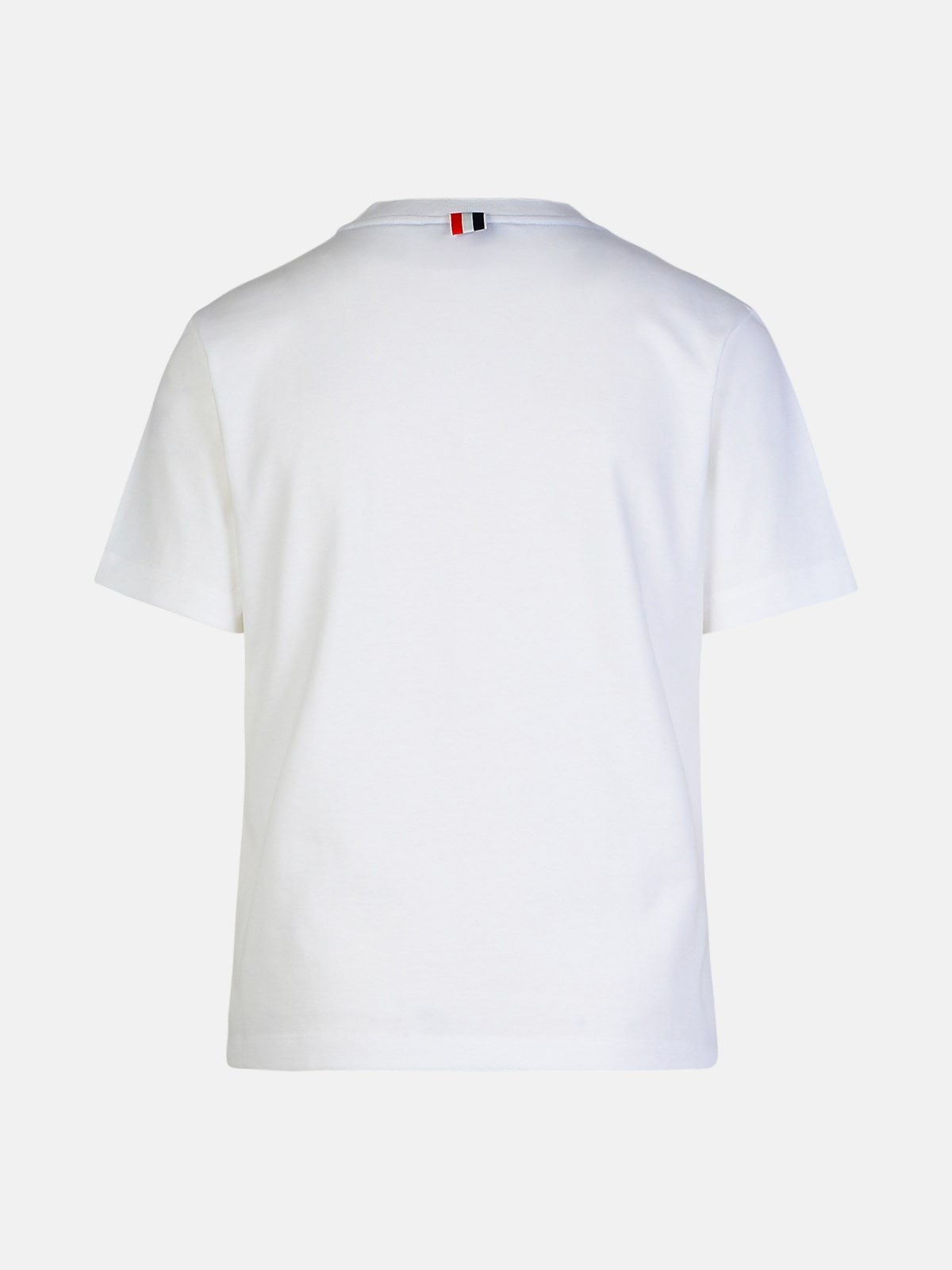 'ROSE' WHITE COTTON T-SHIRT - 3