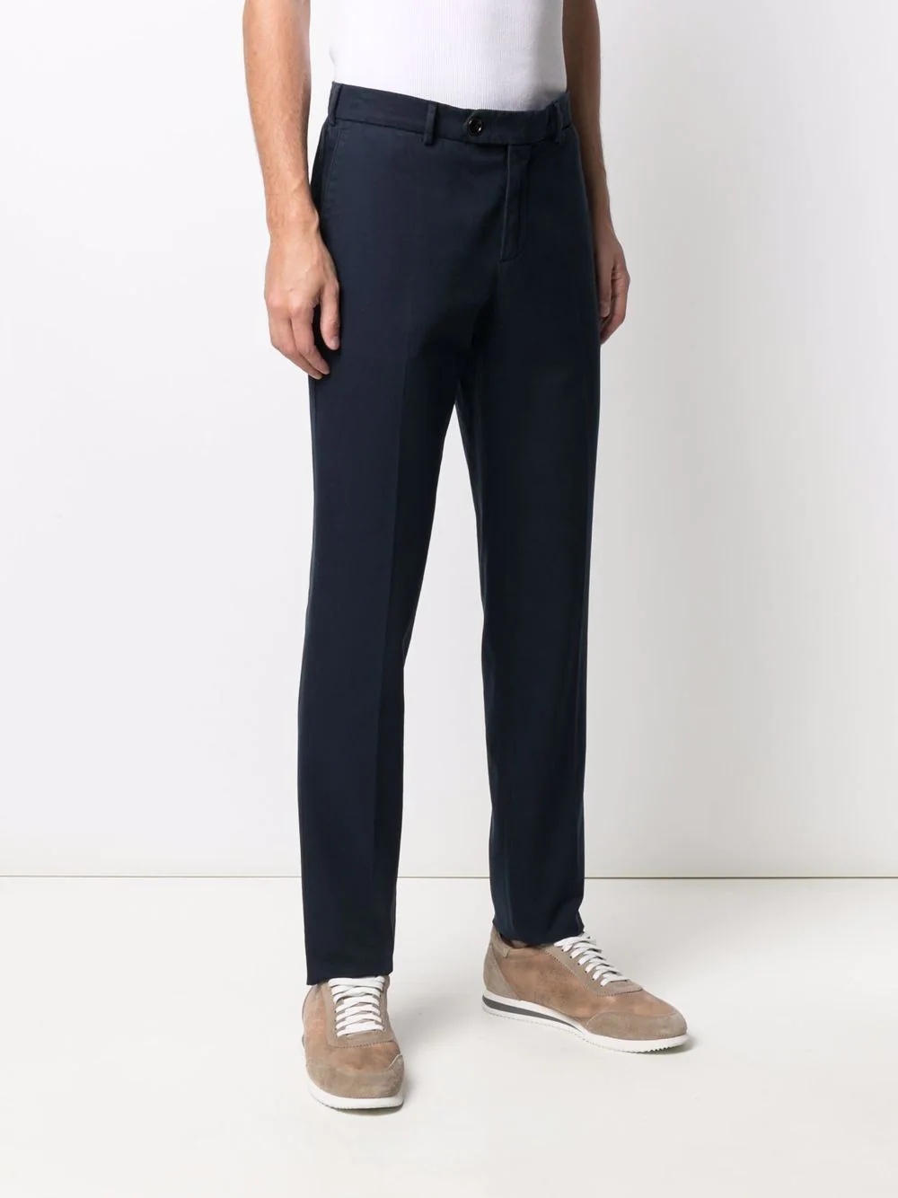 mid-rise slim chinos - 3