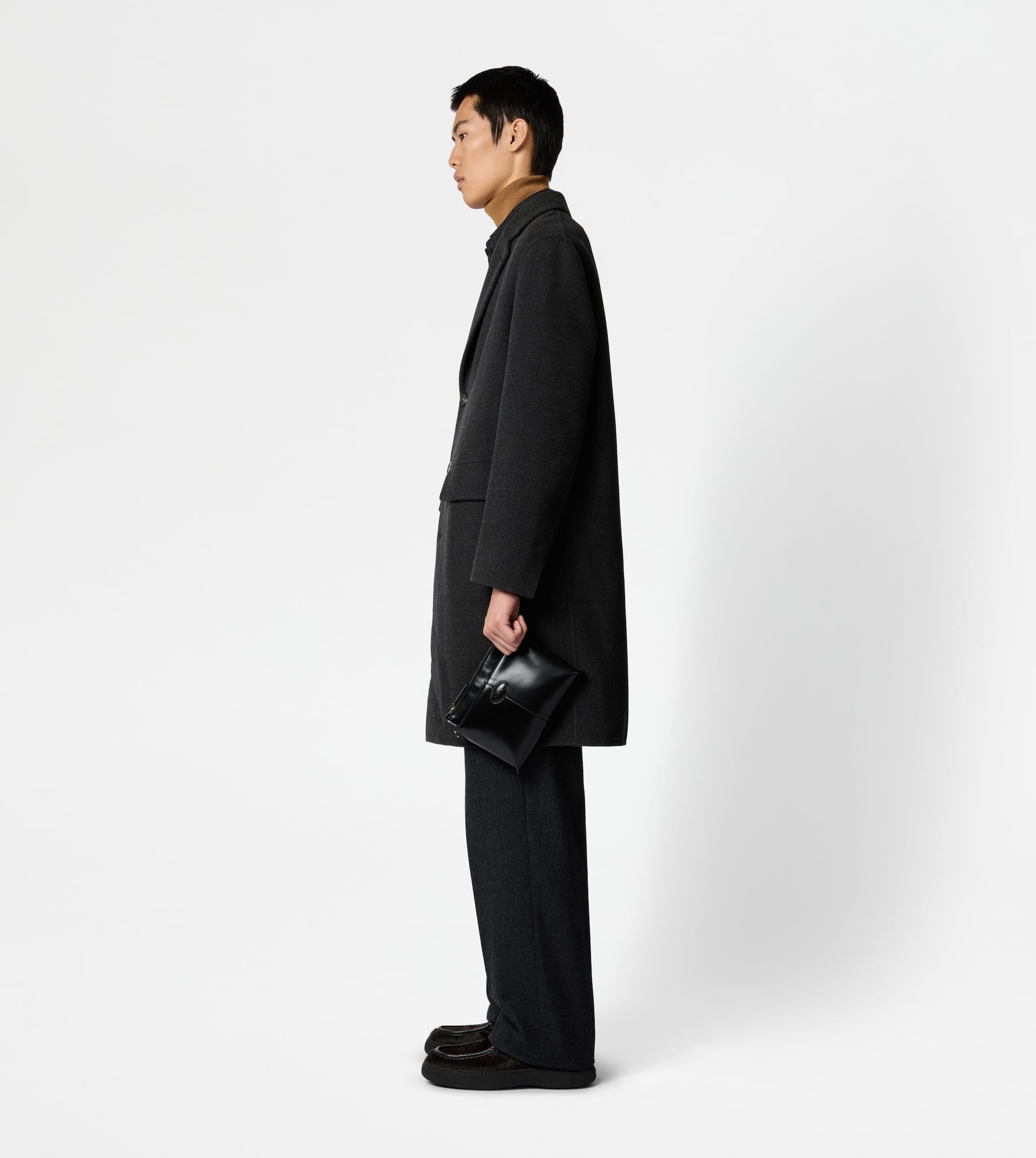 TOD'S DI BAG CROSSBODY BAG IN LEATHER MINI - BLACK - 7