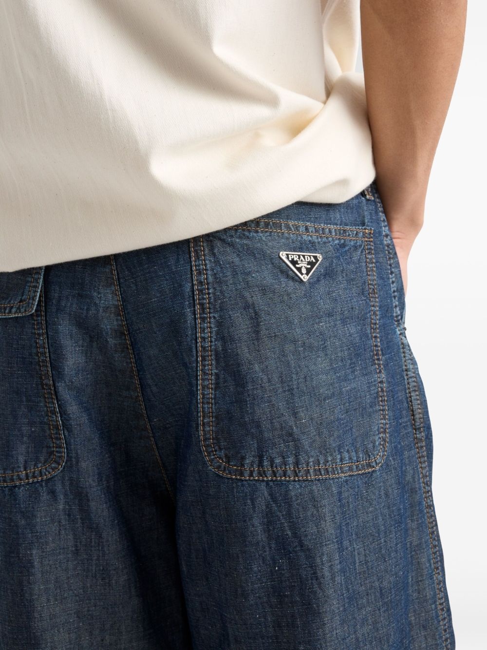 Chambray pants - 6