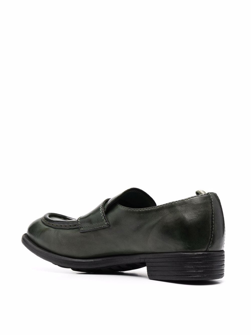 high-shine leather loafers 3