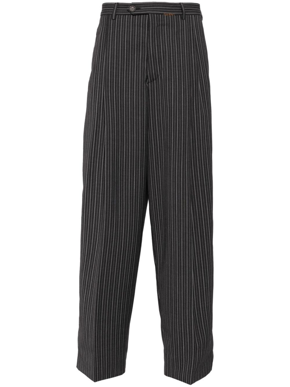 striped trousers - 1