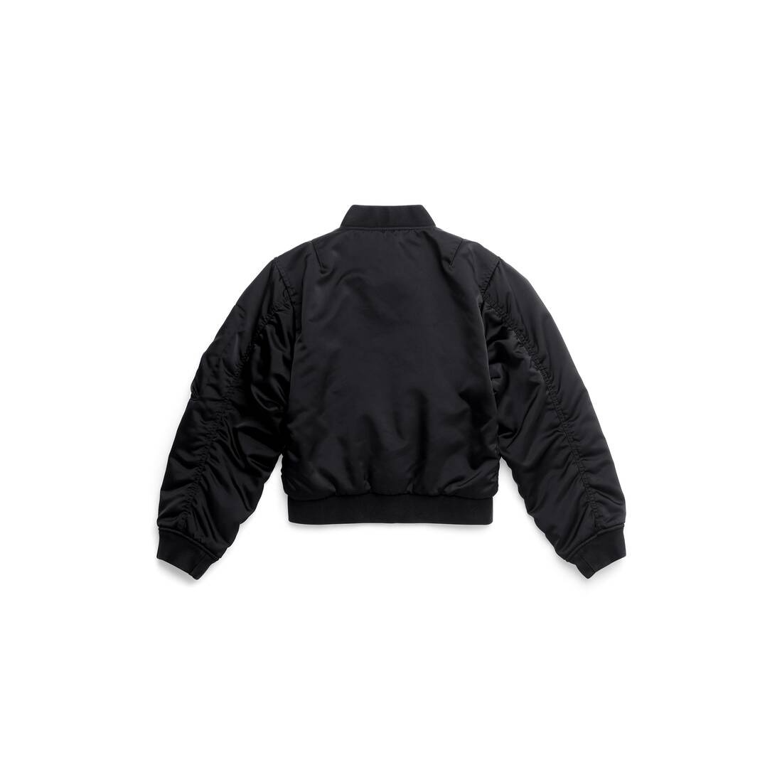 BALENCIAGA Shrunk Bomber in Black | REVERSIBLE