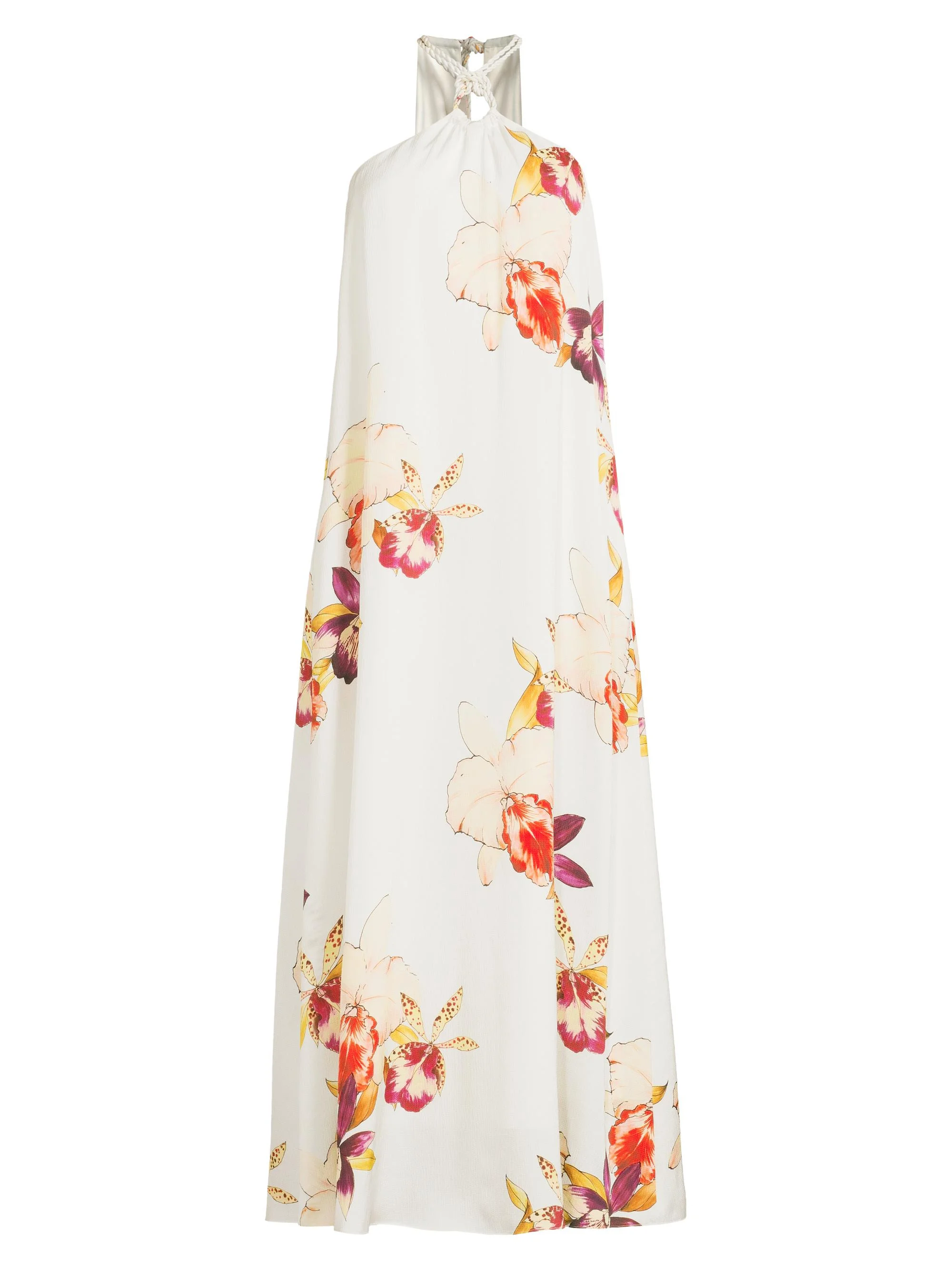 Women's Jennie Halterneck Maxi Dress - Ivory Multi - 1