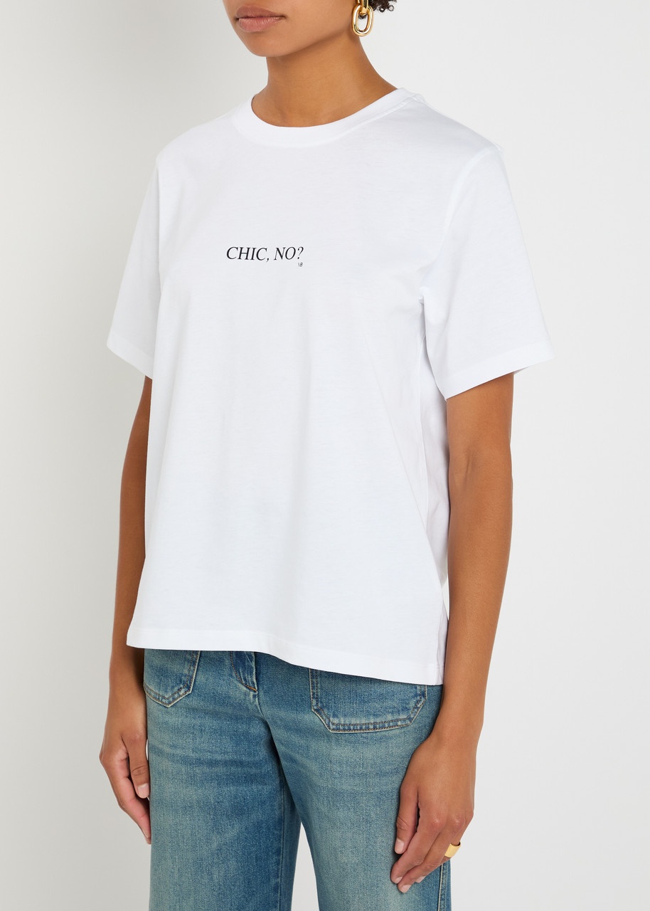 Victoria Beckham Classic Cotton T-shirt - 2