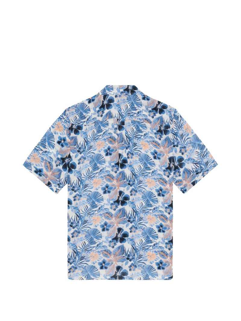 Vilebrequin floral-print short-sleeve shirt outlook