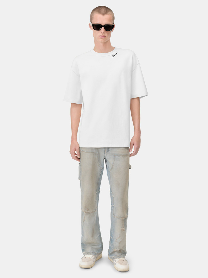AMIRI AMIRI SCRIPT SKATER TEE outlook
