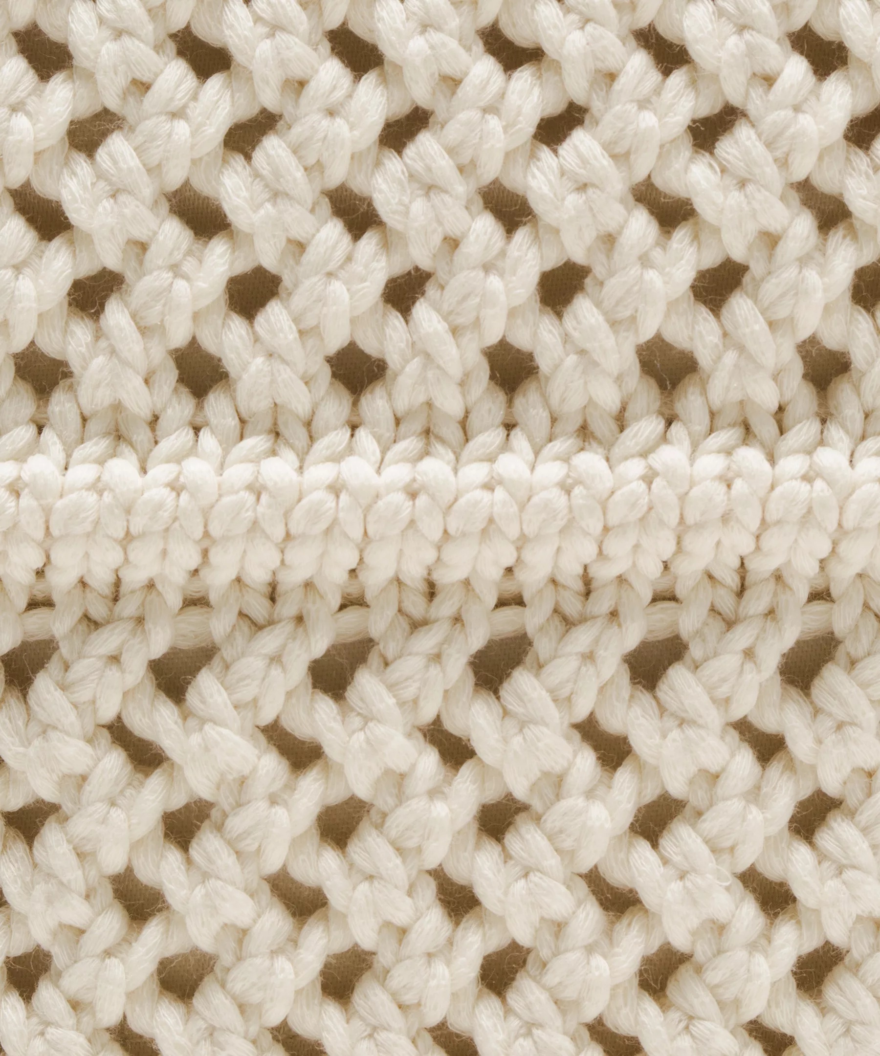 Cotton Crochet Shoulder Bag 7L - 6