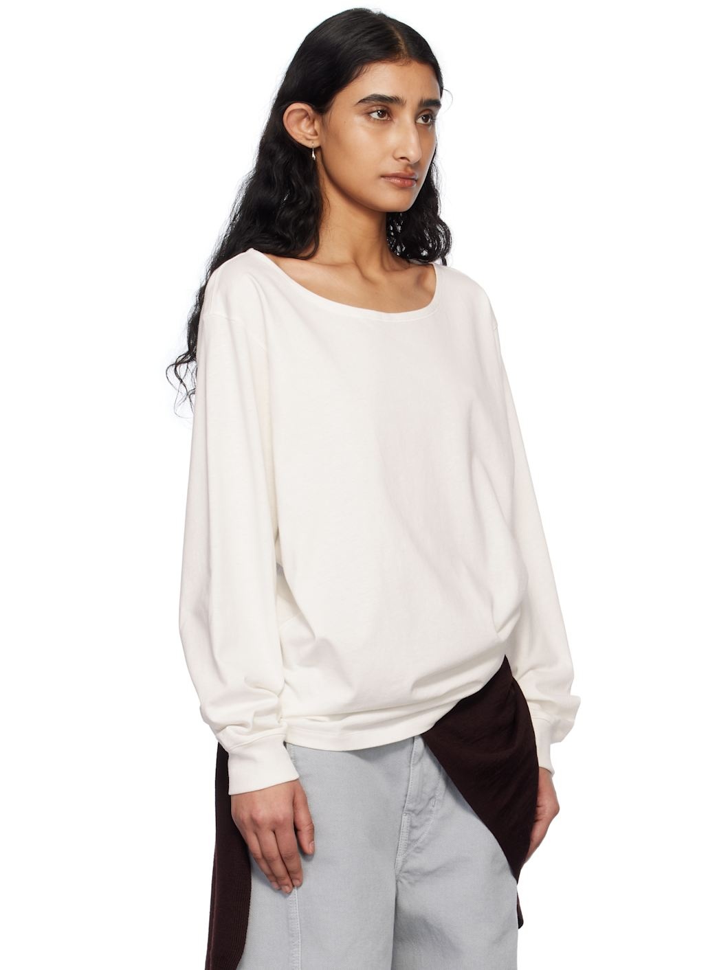 Off-White Wide Neck T-shirt - 2