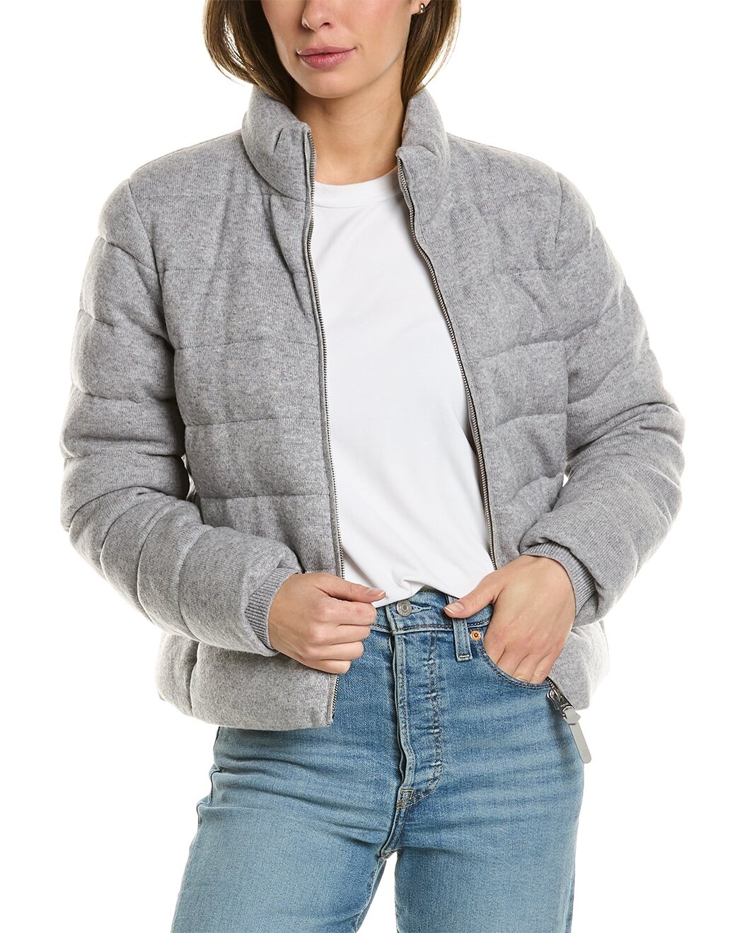 Mackage Melia Wool & Cashmere-Blend Down Jacket - 2