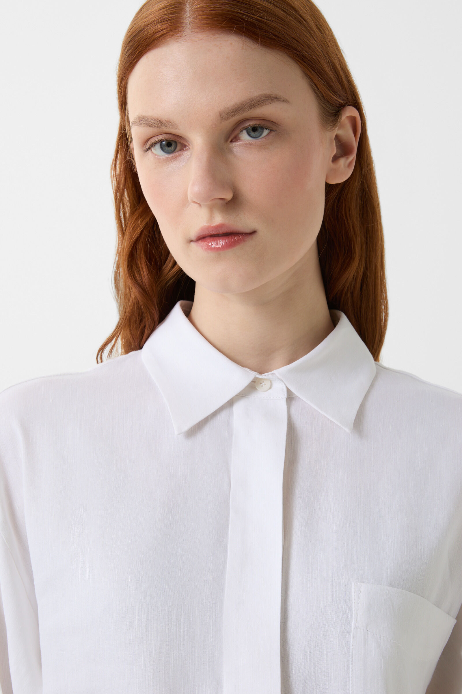 Ronda blouse in White - 4
