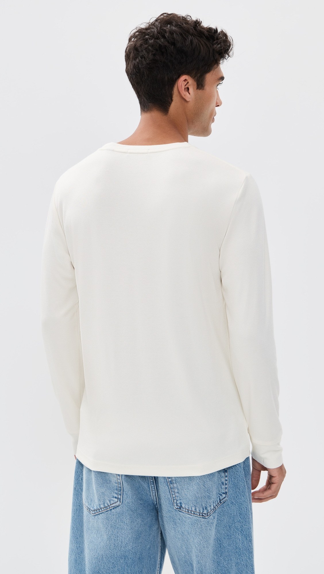 Essential Tee Long Sleeve in Anenome - 2