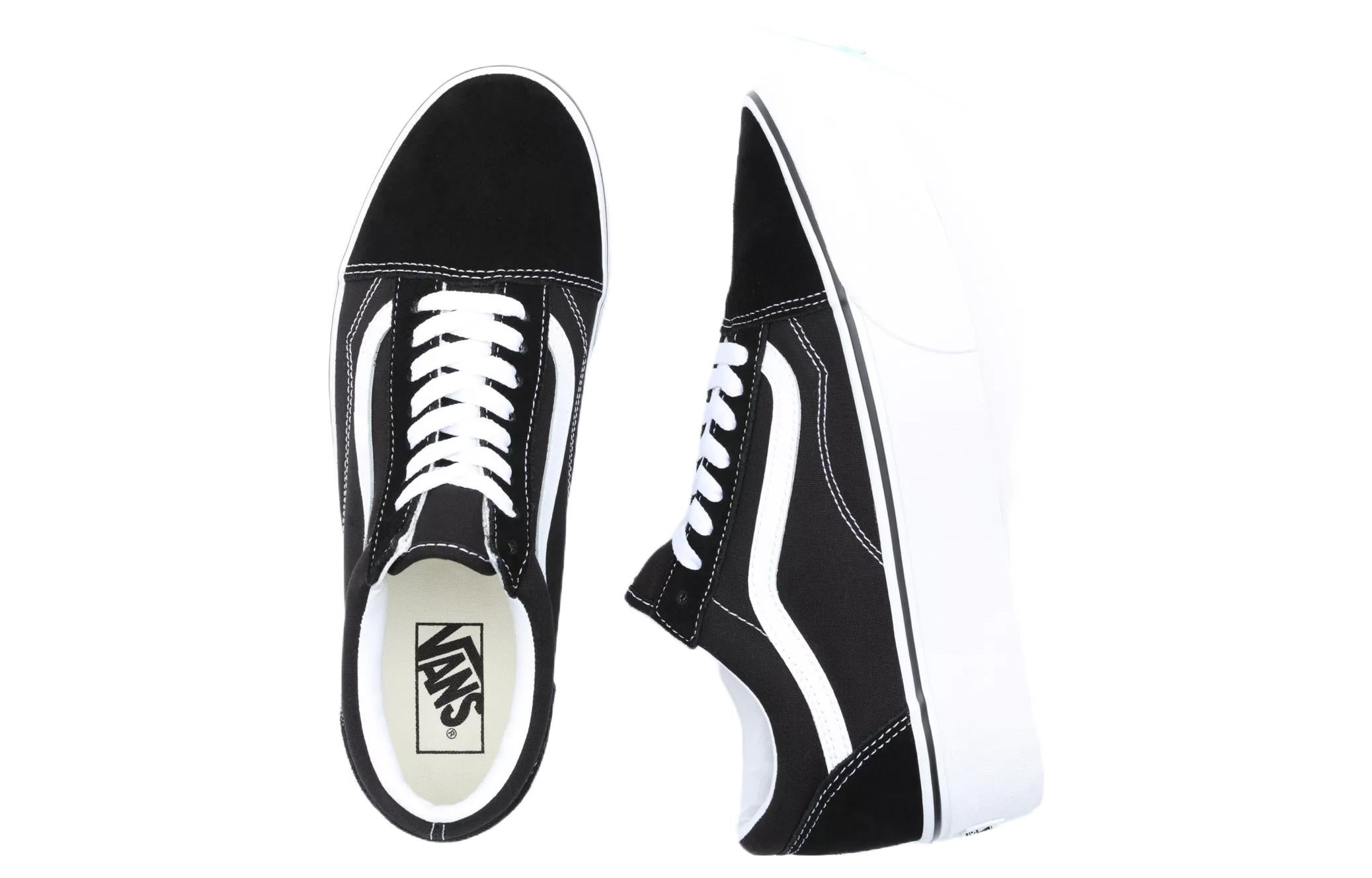 Vans Old Skool Stackform 'Black White' VN0A7Q5M6BT - 4