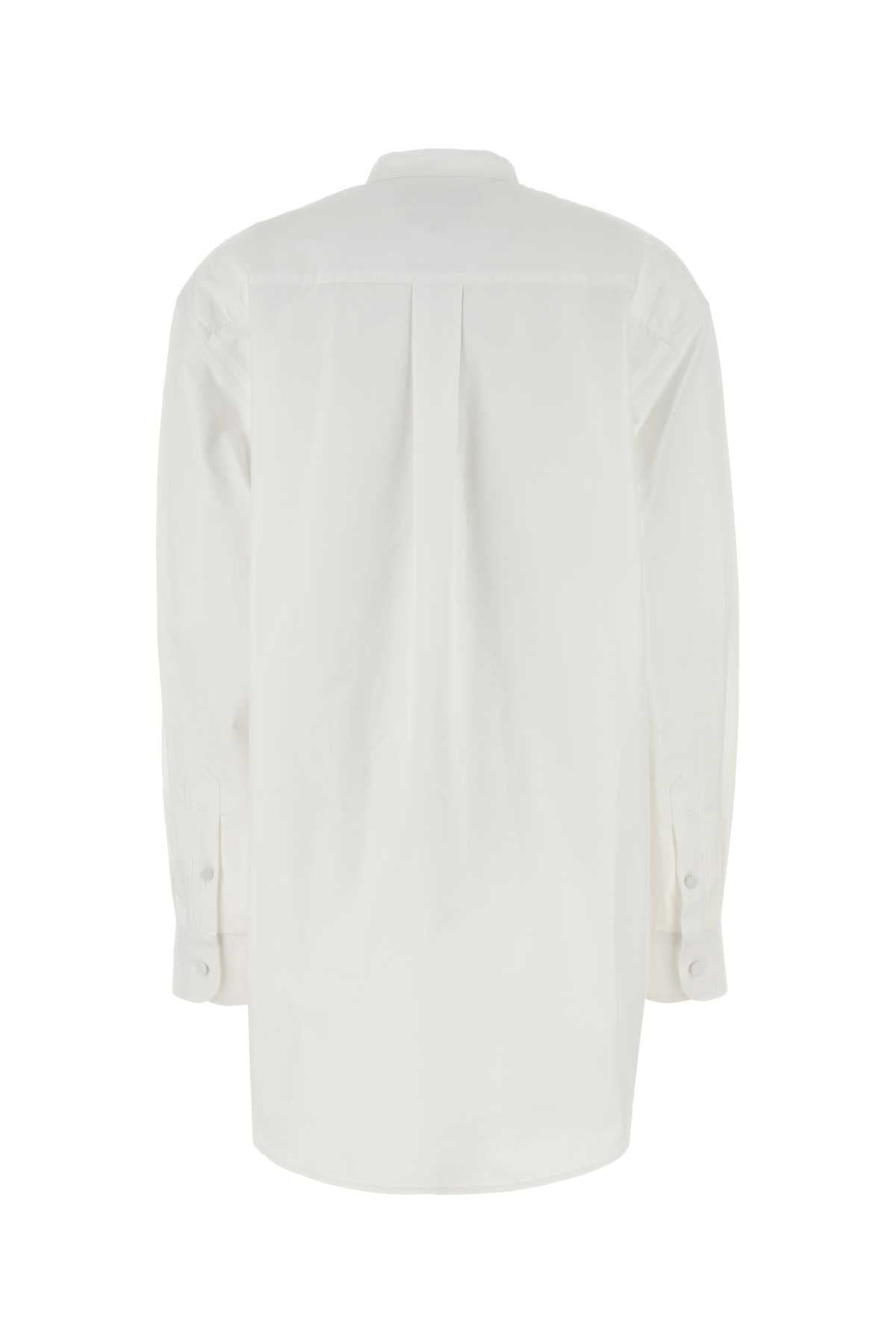 Gucci Women White Poplin Shirt - 2