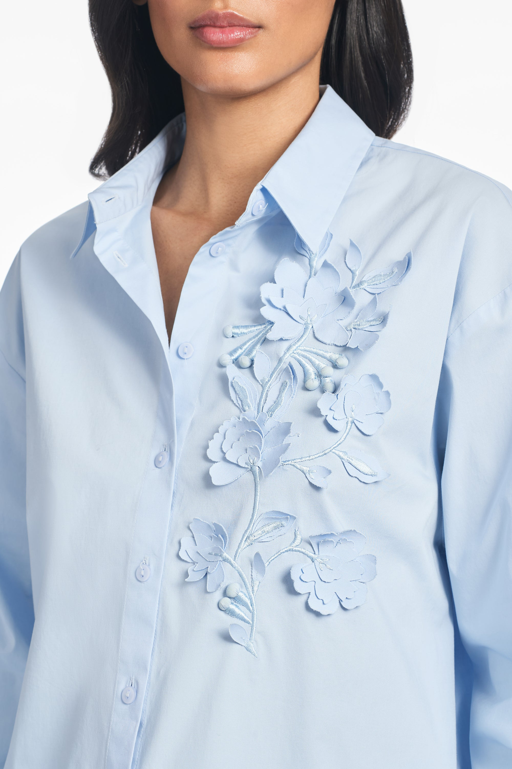 VIOLA TOP - GLACIAL BLUE - 2