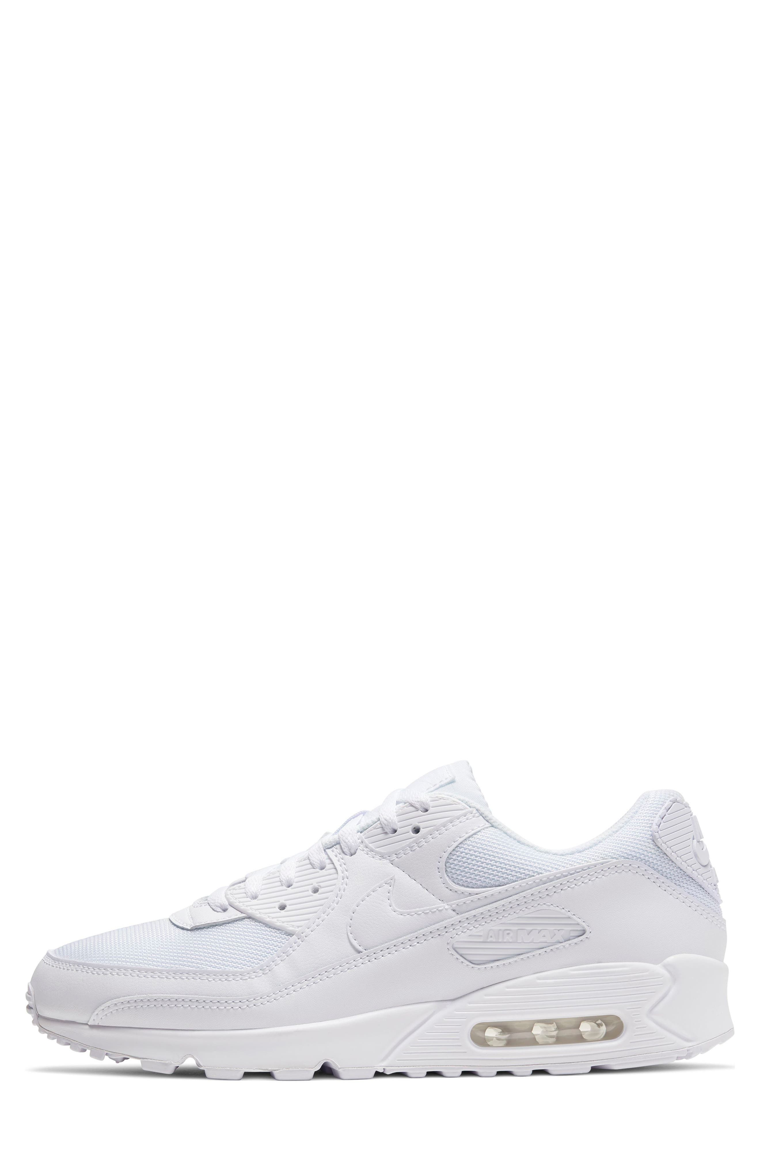 Nike Air Max 90 Sneaker in 100 White/white at Nordstrom - 9